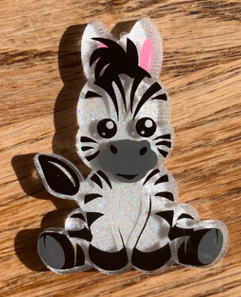 Zebra Badge Reel
